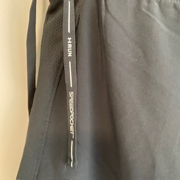Under Armour Men Black Athletic Shorts Size M - Picture 2 of 5